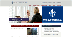 Desktop Screenshot of ohaverlaw.com