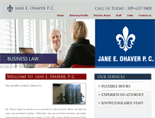 Tablet Screenshot of ohaverlaw.com